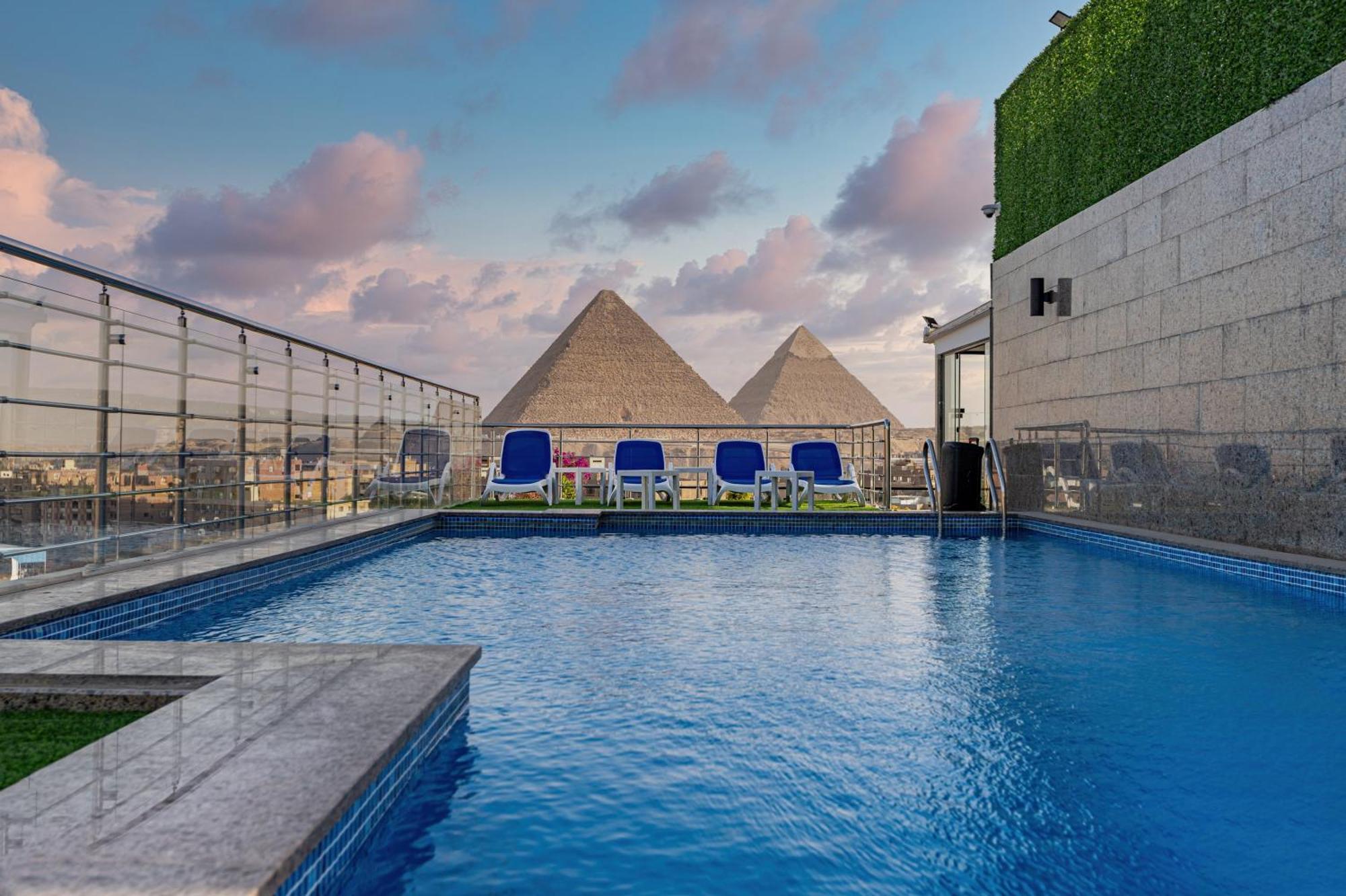 Gold'S Pyramids Hotel Al Kawm al Akhdar Luaran gambar